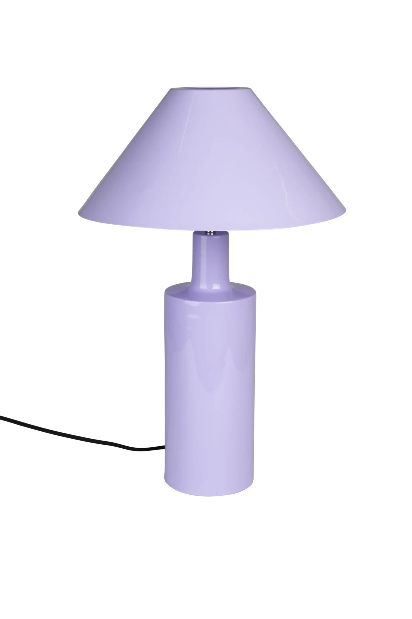 Retro Tischlampe Wonders Shiny Lilac Metall 53 cm