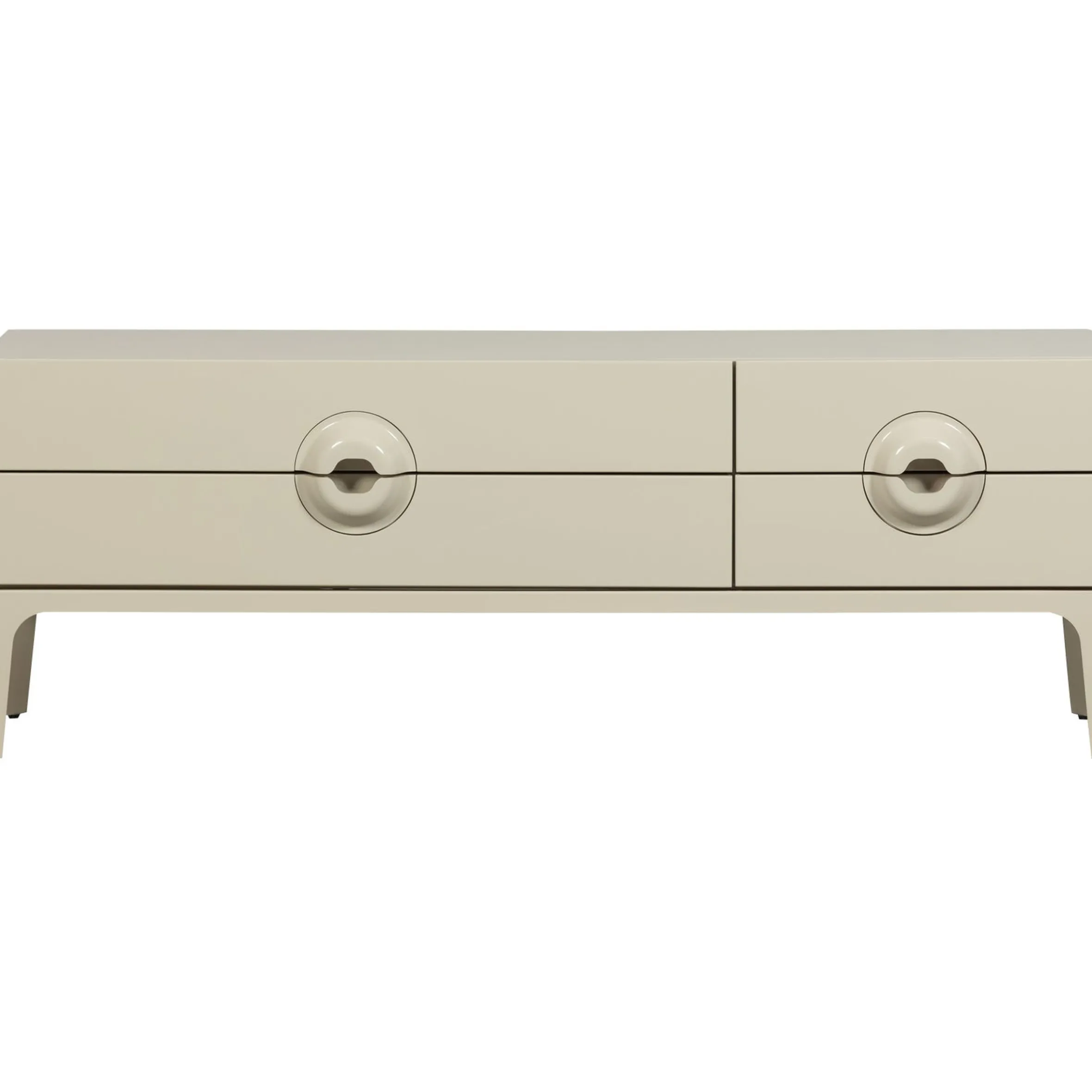 Retro TV-Board Lowboard Merge Beige