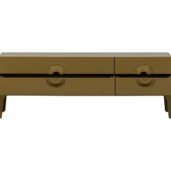 Retro TV-Board Lowboard Merge Olivgrün