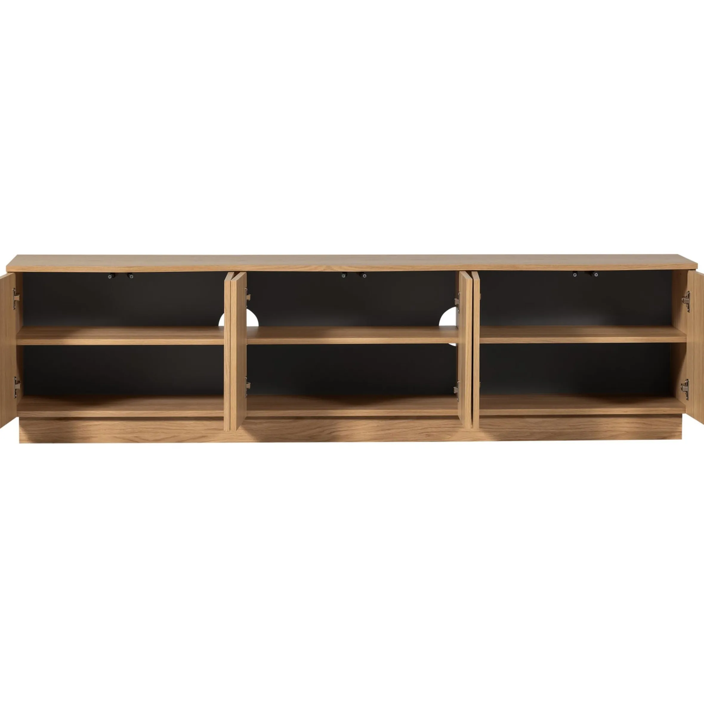 Retro TV-Board Sideboard Zuma 200 cm Eichenfurnier