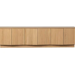 Retro TV-Board Sideboard Zuma 200 cm Eichenfurnier