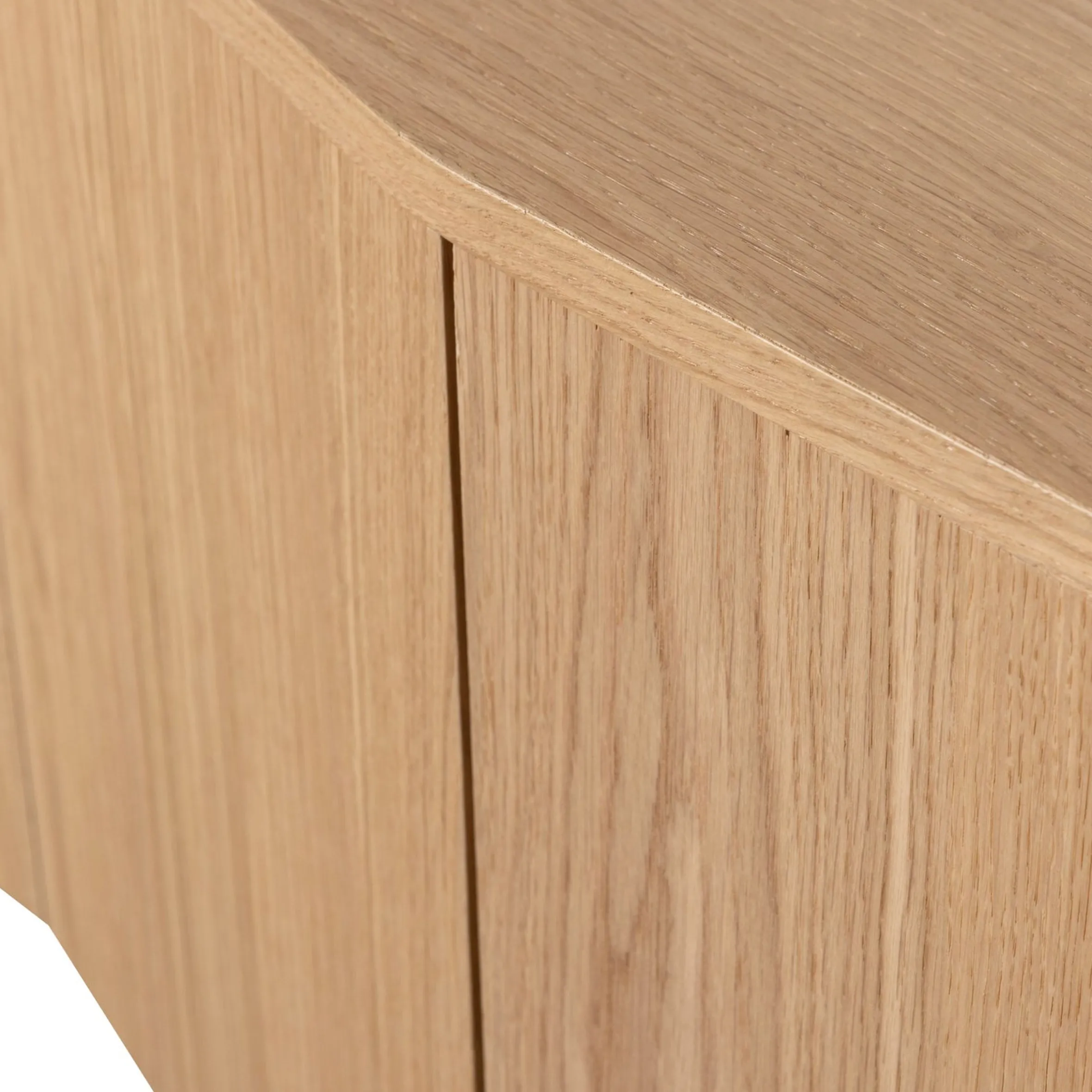 Retro TV-Board Sideboard Zuma 200 cm Eichenfurnier