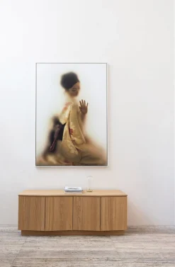 Retro TV-Board Sideboard Zuma 133 cm Eichenfurnier