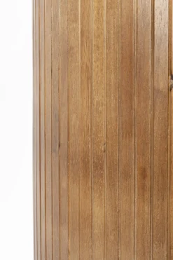 Retro Vitrine Schrank Yaz Oval Sprossenverglasung