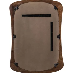 Retro Wandspiegel Samuel Mangoholz organisch geformt