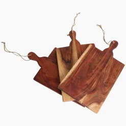 Schneidebrett aus beständigem Akazienholz Geölt