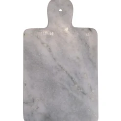 Schneidebrett Servierbrett aus echtem Marmor 37 x 21 cm