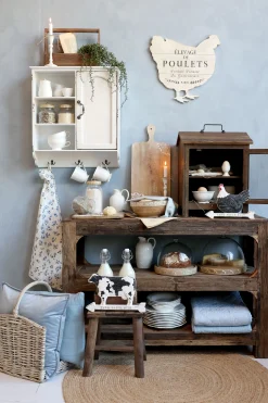 Schneidebrett Servierbrett Tapasbrett Tours Blume aus beständigem Akazienholz Geölt