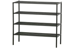Schuhregal Industrial Ferro Metall Schwarz 40