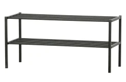 Schuhregal Industrial Ferro Metall Schwarz 40