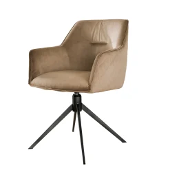 Set Esstischbank Polsterbank Pull Raute + 2 Armlehnstühle Samt Champagner