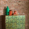 Sideboard Vintage Meena Mangoholz Metall Peacock