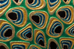 Sideboard Vintage Meena Mangoholz Metall Peacock