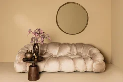 Sofa Cloudy Comfort Kunstfell Beige