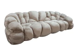 Sofa Cloudy Comfort Kunstfell Beige