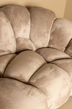 Sofa Cloudy Comfort Kunstfell Beige