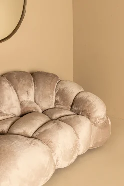 Sofa Cloudy Comfort Kunstfell Beige