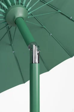Sonnenschirm Sunbrella Sunshine mit Standfuß Desert Sage