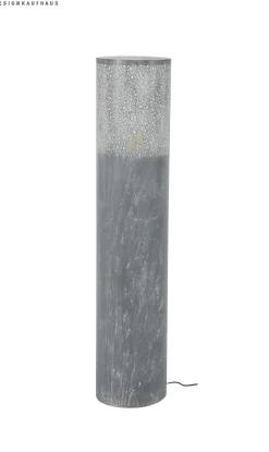 Stehlampe Industrial Zylinder Betonoptik 120 cm