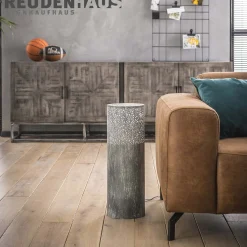 Stehlampe Industrial Zylinder Betonoptik 60 cm