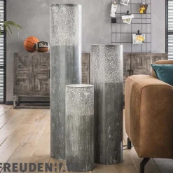 Stehlampe Industrial Zylinder Betonoptik 60 cm