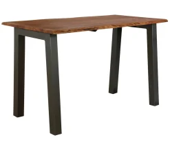 Stehtisch Bartisch Edge Akazie Baumkante Industrial 150/80/2,5