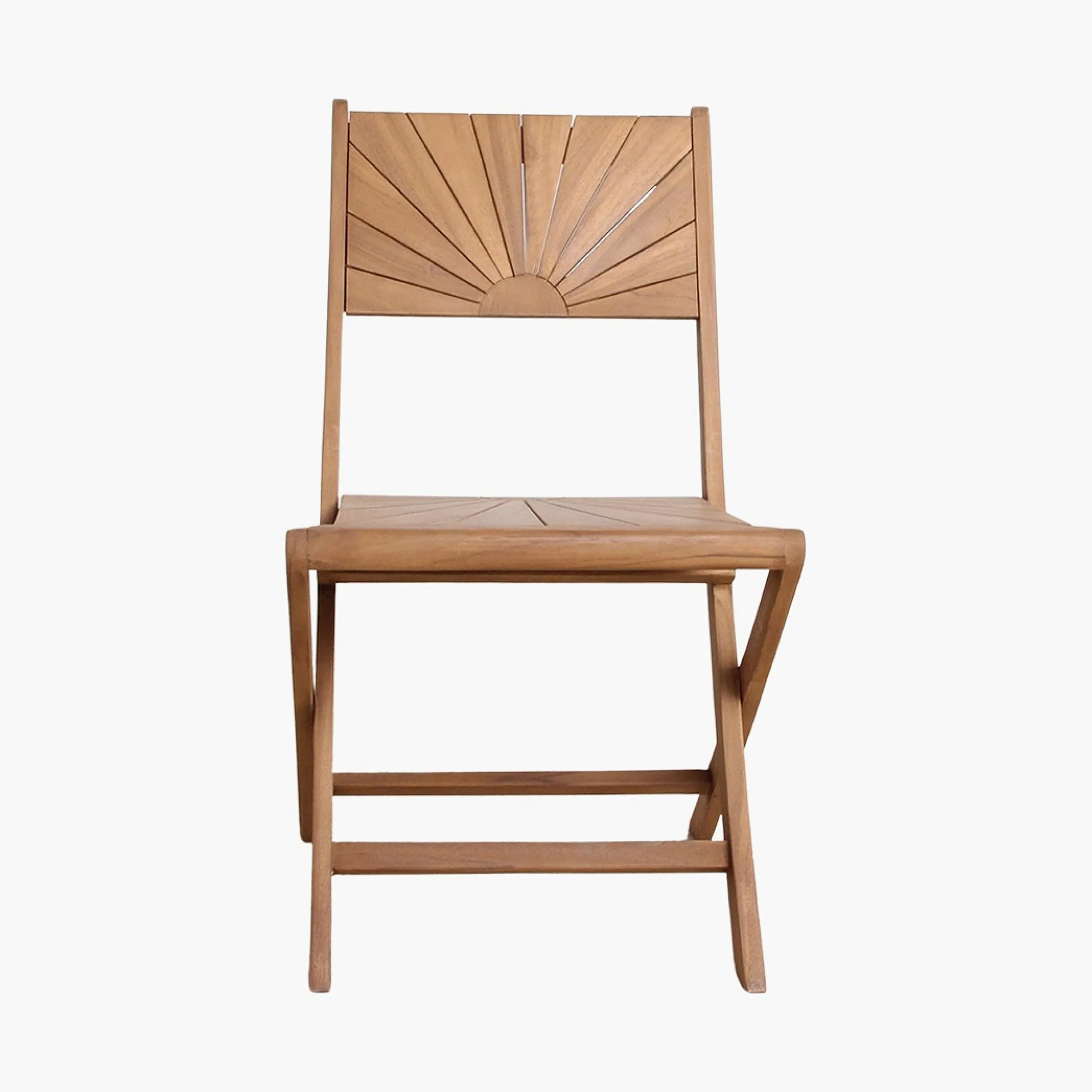 Teakholz Outdoor Stuhl Klappstuhl Sunset