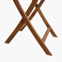 Teakholz Outdoortisch Klapptisch Sunset Ø 80