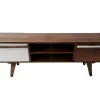TV-Board Sideboard Vintage Oslo Trapez Massivholz Retro