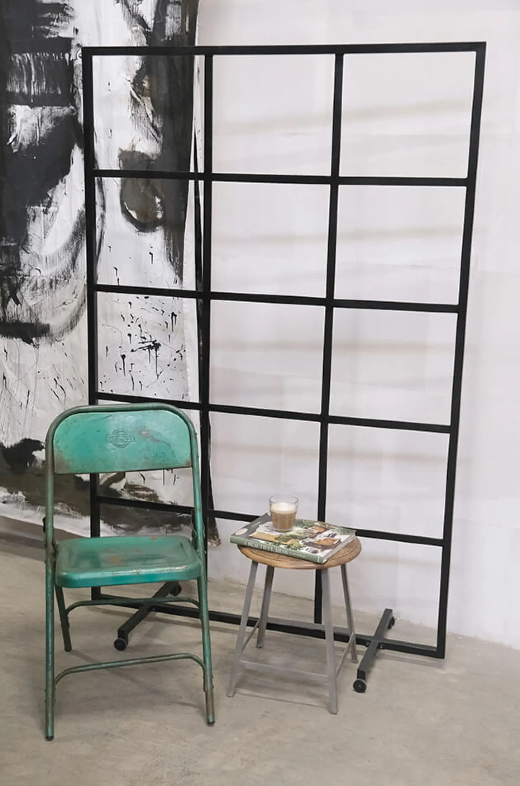 Vintage Klappstuhl Easy Balkonstuhl Esszimmerstuhl Aquablau