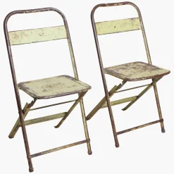 Vintage Klappstuhl Easy Balkonstuhl Esszimmerstuhl Lime Outdoor
