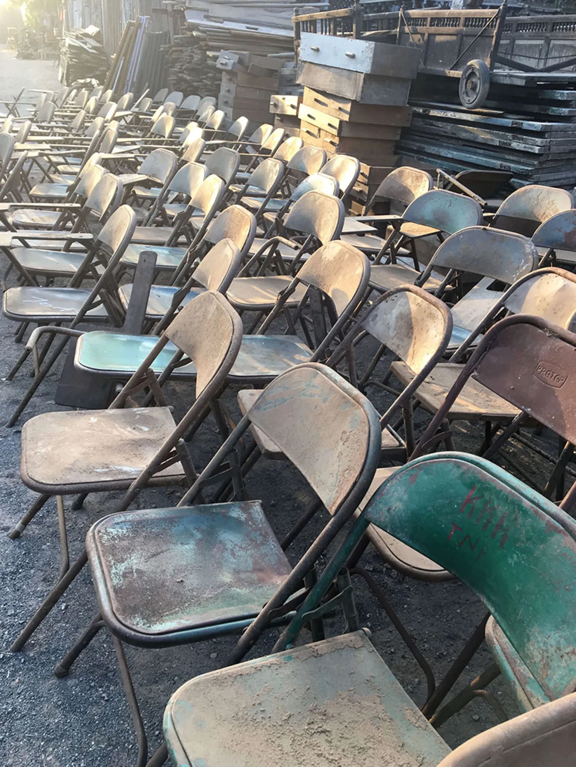 Vintage Klappstuhl Easy Balkonstuhl Esszimmerstuhl Lime Outdoor