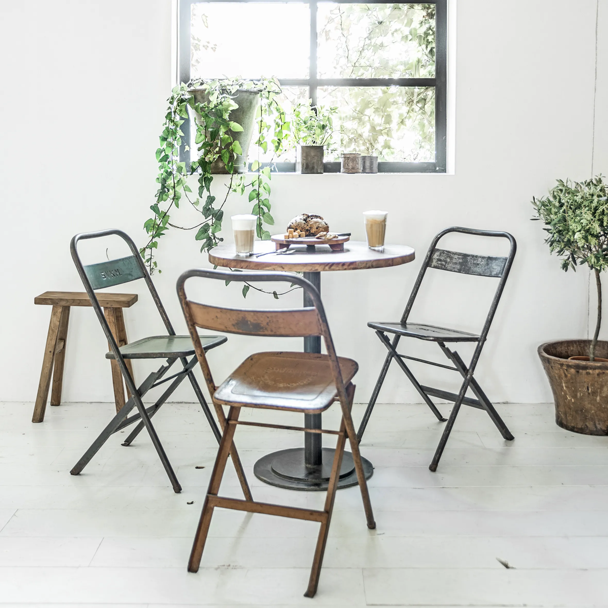 Vintage Klappstuhl Easy Balkonstuhl Esszimmerstuhl Apricot Outdoor