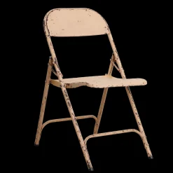 Vintage Klappstuhl Easy Balkonstuhl Esszimmerstuhl Apricot Outdoor