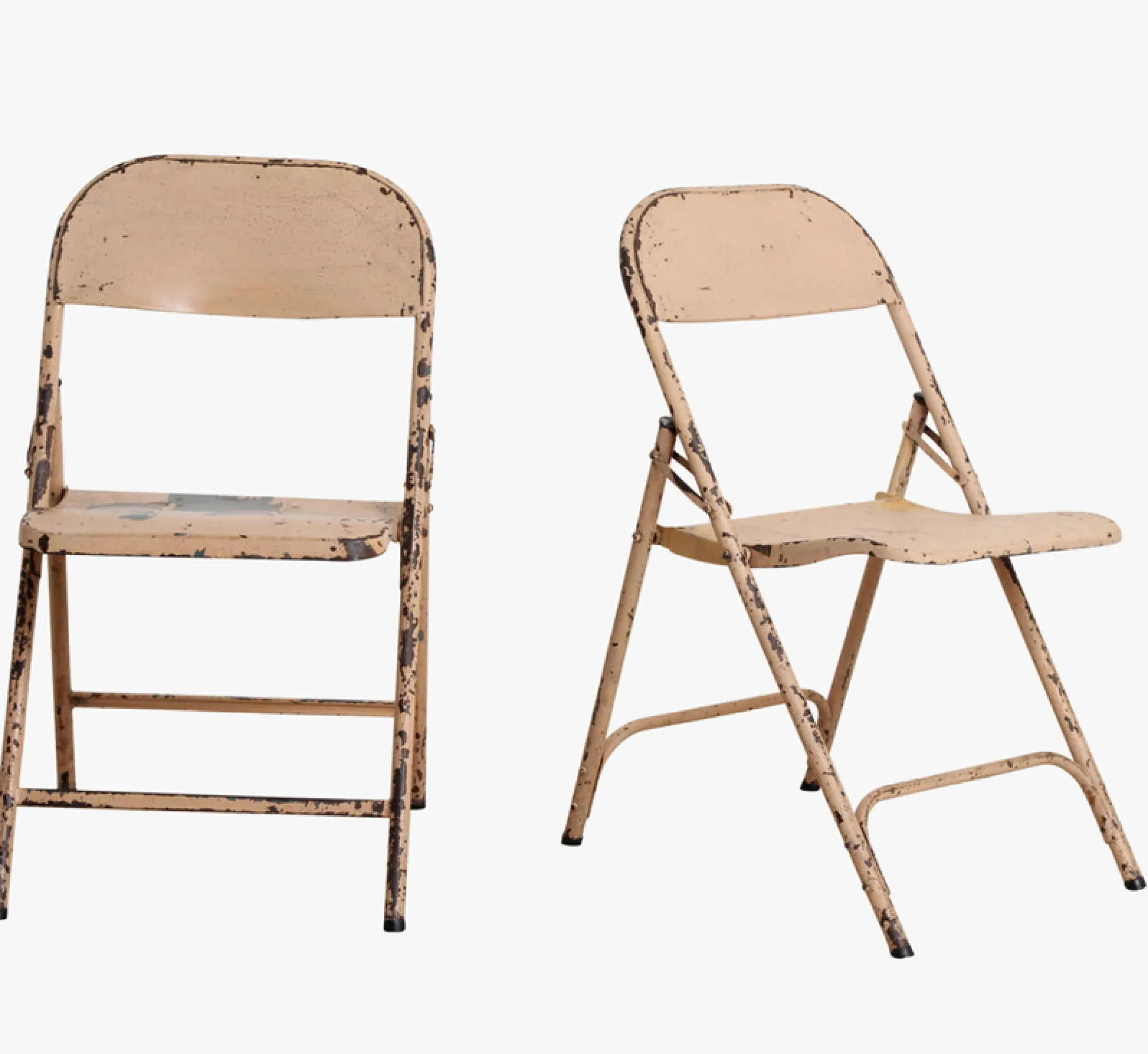 Vintage Klappstuhl Easy Balkonstuhl Esszimmerstuhl Apricot Outdoor