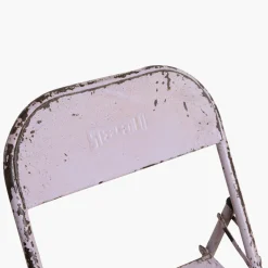 Vintage Klappstuhl Easy Balkonstuhl Esszimmerstuhl Purple Outdoor