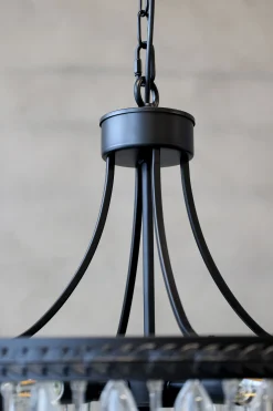 Vintage Kronleuchter Hängelampe Versailles Glasprismen Ø 70 cm