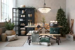 Vintage Kronleuchter Hängelampe Versailles Glasprismen Ø 70 cm