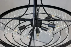 Vintage Kronleuchter Hängelampe Versailles Glasprismen Ø 90 cm