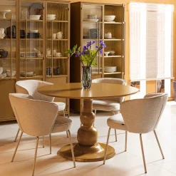 Vitrine Metallschrank Exhibit XL 2-türig Industrial Honiggelb 200