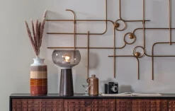 Wanddekoration Designobjekt Symphony Metall Gold 140/70