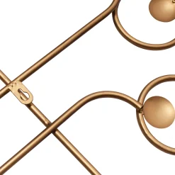 Wanddekoration Designobjekt Symphony Metall Gold 140/70