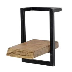 Wandregal Baumkante Edge Metall 30/20