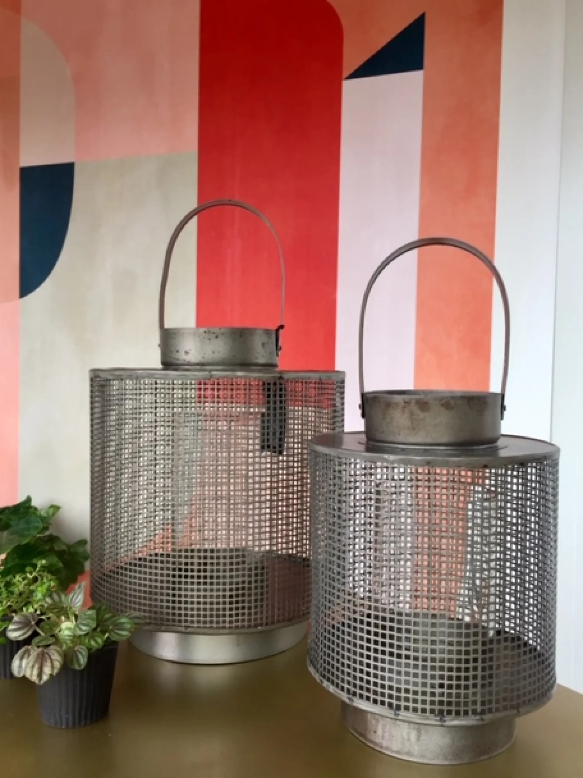 Windlicht Vintage Julien Eisenlaterne groß