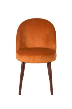 Zuiver Retro Esszimmerstuhl Barbara Samt Grün