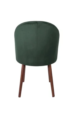 Zuiver Retro Esszimmerstuhl Barbara Samt Grün
